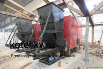 Котел КВм 0.9 с  топкой ТШПМ